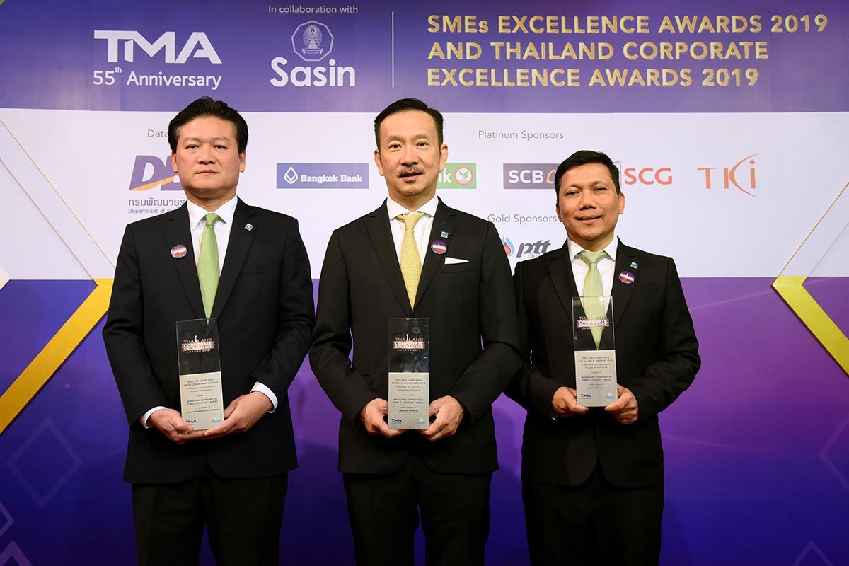 รางวัลจากงาน Thailand Corporate Excellence Awards 2019 และรางวัล SMEs Excellence Award 2019