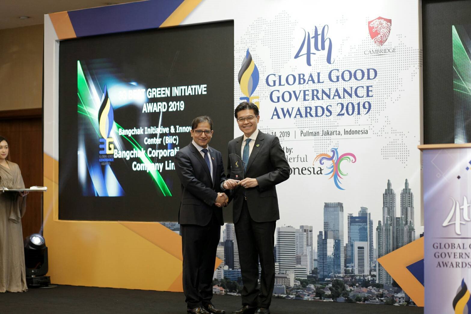 Bangchak Shines at International 3G Awards Event for Second Year in a Row