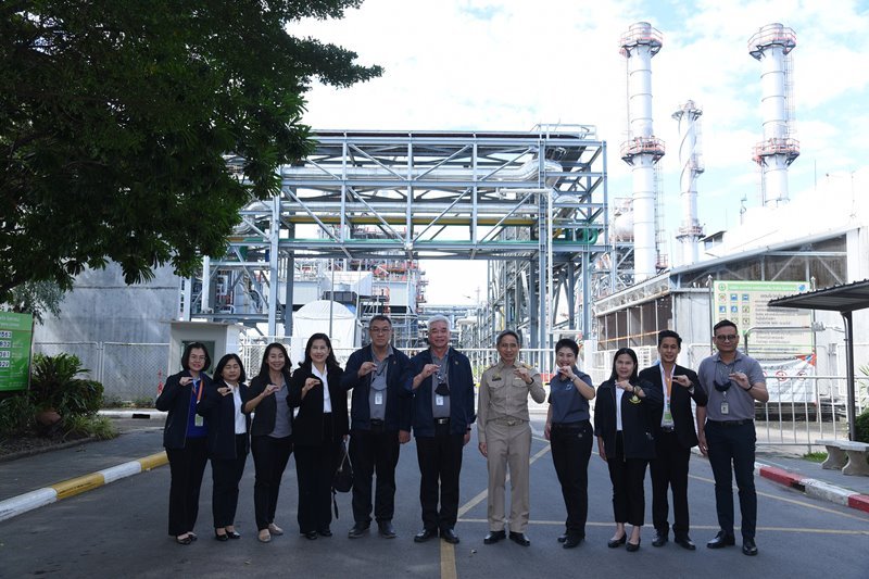 Pollution Control Department’s Team Visits Bangchak