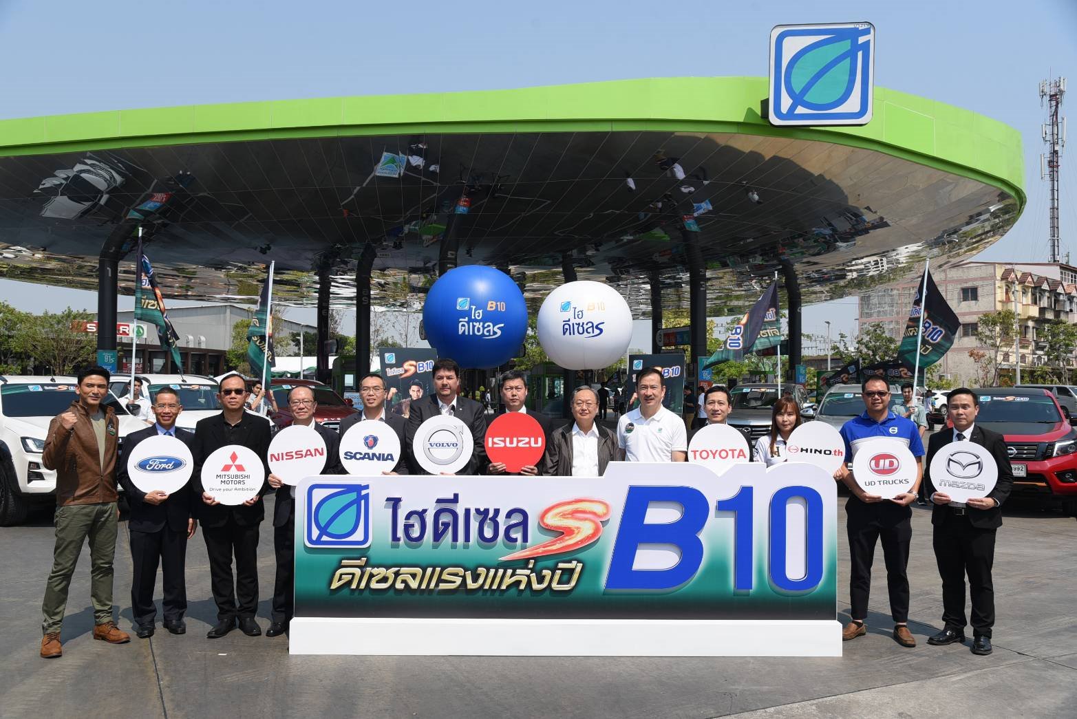 Bangchak Launches “Hi Diesel S B 10” at Over 400 Service Stations to Reduce Dust, Increase Palm Price