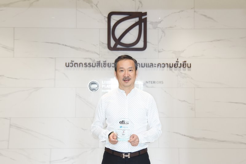 Bangchak Wins CFI.co Award 2021 - Best Sustainable Innovation Strategy from UK Magazine “Capital Finance International (CFI)”