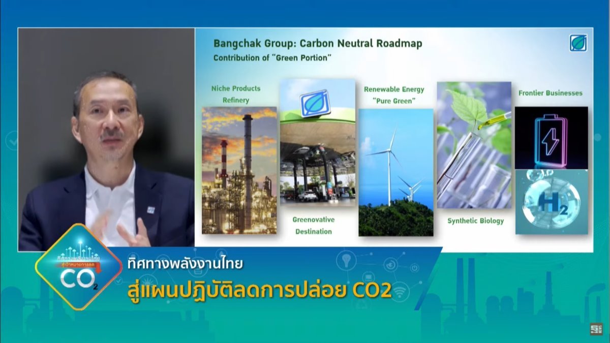 กลุ่มบางจากฯ ตั้งเป้าปล่อยก๊าซเรือนกระจกเป็นศูนย์ (Net Zero) ในปี 2050