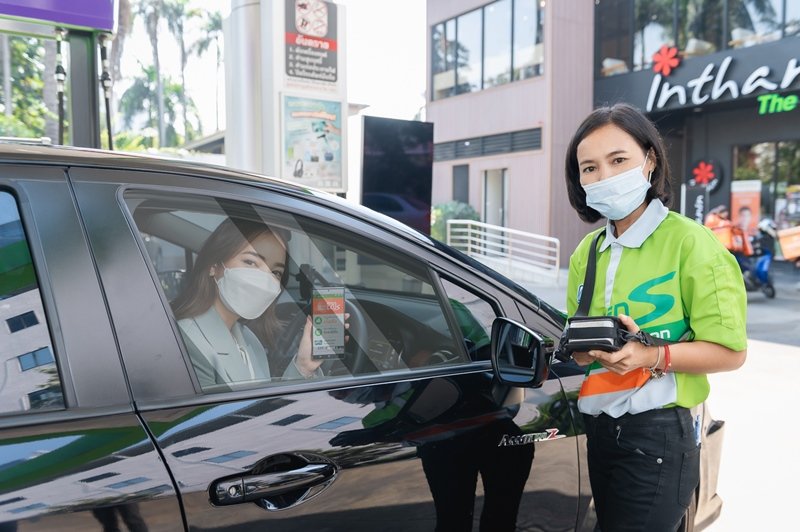 “Reduce Risks, Avoid Contact, Refuel with Windows Up” Confident & Safe at Bangchak Service Stations