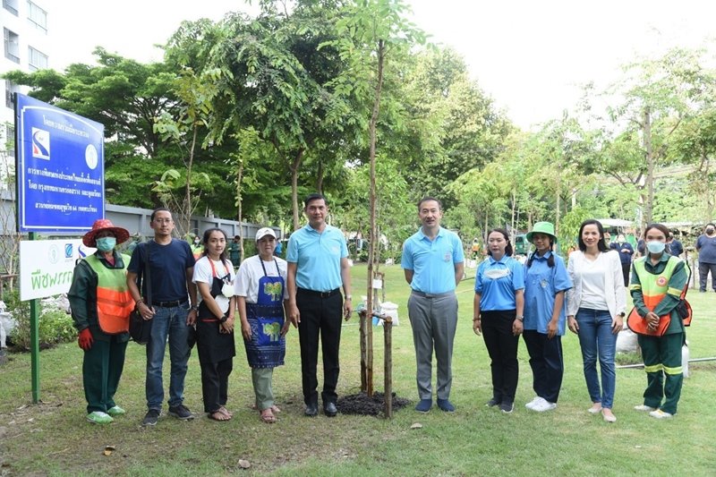 Bangchak Group with Bangkok Metropolitan Administration and Environmental Partners Plant Trees to Kickoff “Punsook Urban Greenery” Campaign