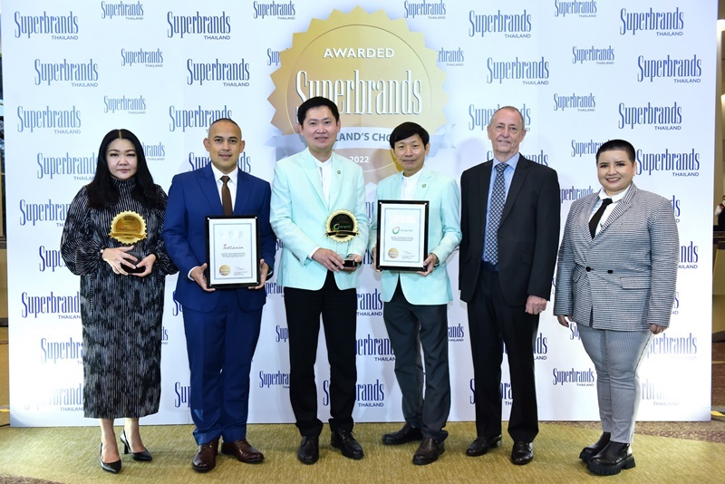 Bangchak and Inthanin Receive 2 Superbrands Status at Superbrands Thailand 2022