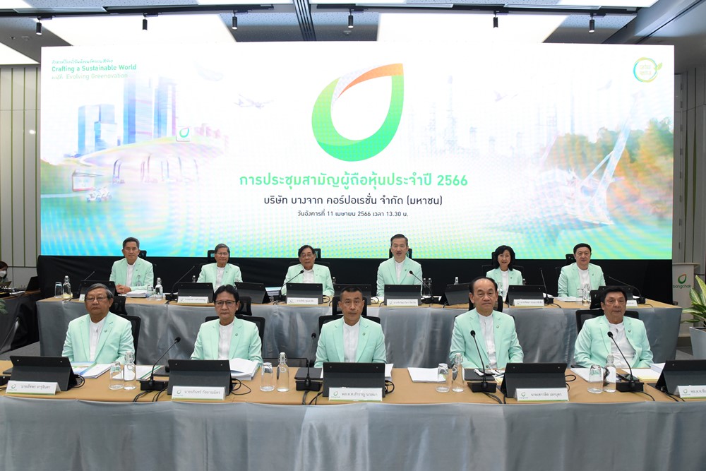 Bangchak Successfully Concludes its Annual General Meeting Shareholders Approve the Acquisition of Shares of Esso (Thailand) Public Company Limited shares and Dividend Payments for 2022 at 2.25 Baht per share