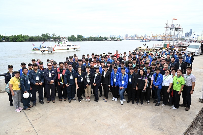 Bangchak Supports the Marine Department’s 12th Thailand Oil and Chemical Spill Response Exercise (TOC-EX12) for the First Time in the Chao Phraya River Basin