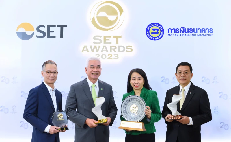 Bangchak Group Clinches 4 Awards of the Year for Thai Listed Companies at SET Awards 2023 Highlighting Sustainability Excellence and Best Investor Relations