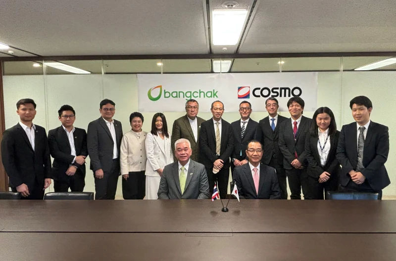 Bangchak Group and Cosmo Oil in Japan Forge Strategic Partnership for Sustainable Aviation Fuel