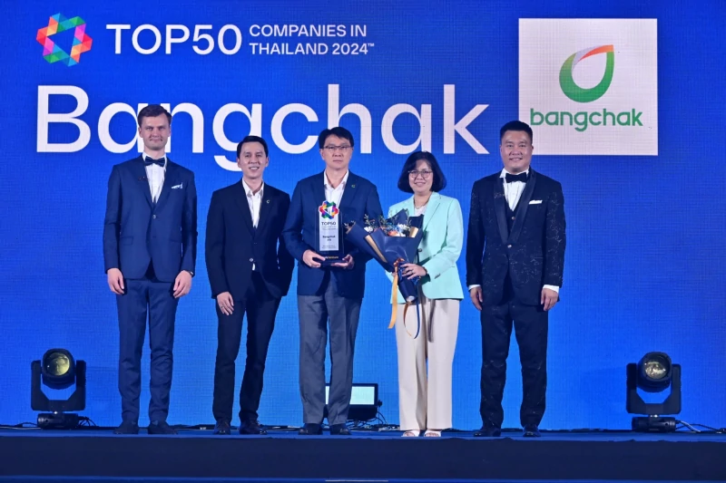 Bangchak Rising into the Top 10 Companies: Young Thai Professionals’ Dream Employers in 2024