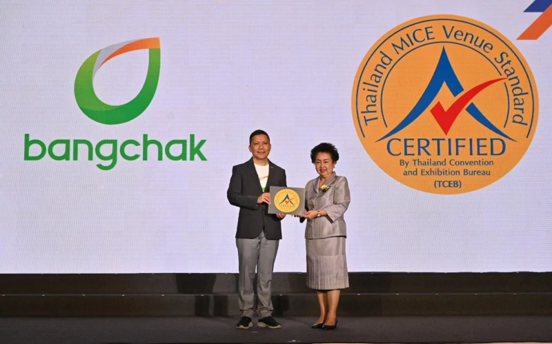 Bangchak Awarded Thailand MICE Venue Standard Seal at MICE Standard Day 2024