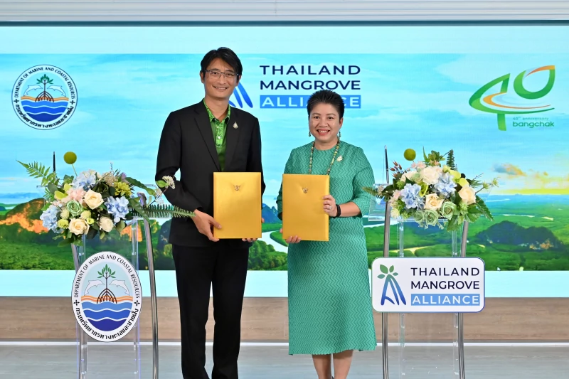 บางจากฯ ร่วมภาคีเครือข่ายป่าชายเลน Thailand Mangrove Alliance