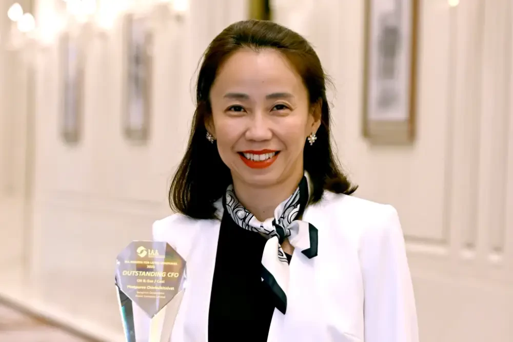 Bangchak CFO Receives Outstanding CFO Award in the Petroleum Sector at IAA Awards