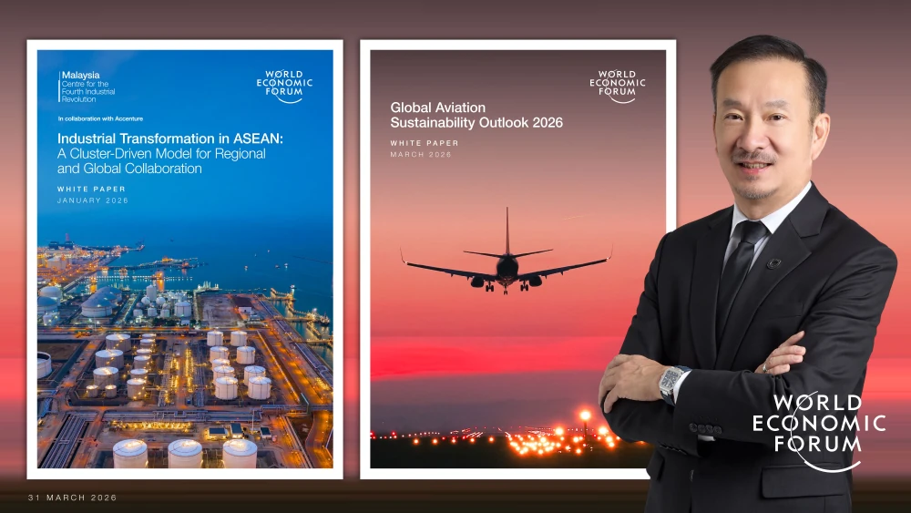 World Economic Forum Releases Two Reports on the Net Zero Transition Bangchak Group CEO Highlights the Need for Regional Collaboration Underscoring the Role of SAF and the Aviation Industry’s Adaptation